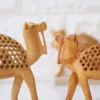 Handcrafted Wooden Camel Replica for Home Hotel office living room W-CML1