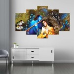 Radha Krishan Wall Painting