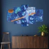 Decor Home Krishna 24x50in Wall Painting for Hotel | Office | Living Room Office BRK