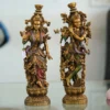 Brass Radha Krishna Statues for Home Office Living Room decoration BZ-BRK1