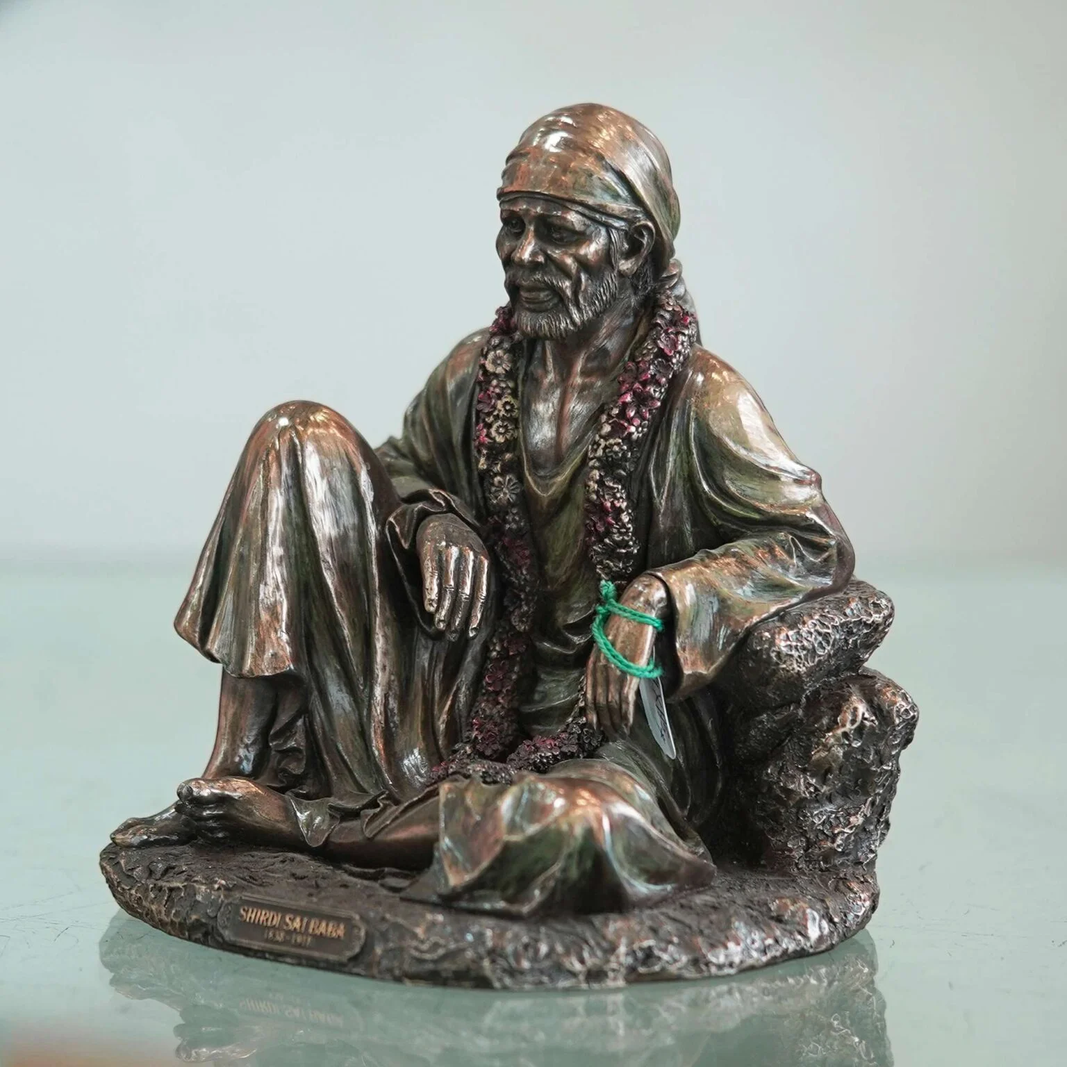 Bronze Shirdi Sai Baba idol to decorate Home Hotel Office Garden Art-BZ-SB1