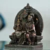 Bronze Shiva Family idol to decorate Home Hotel Office Garden Art-BZ-SF1