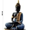 Polyresin 27x27cm Sitting Buddha idol for Home Hotel Garden Office R-B12