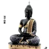 Polyresin 27x27cm Sitting Buddha idol for Home Hotel Garden Office R-B9