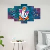 Decor Home Ganesha 24x50in Wall Painting for Hotel | Office | Living Room-G1