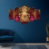 Decor Home Seven Horses 17x30in Wall Painting for Hotel | Office | Living Room-H17570 Decor Home Seven Horses 17x30in Wall Painting for Hotel | Office | Living Room-H17570