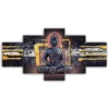 Buddha set of 5 framed 24×50″ wall paintings to Decor Home Hotel Office B10