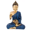 Polyresin 27x27cm Sitting Buddha idol for Home Hotel Garden Office R-B2