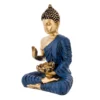 Polyresin 27x27cm Sitting Buddha idol for Home Hotel Garden Office R-B2