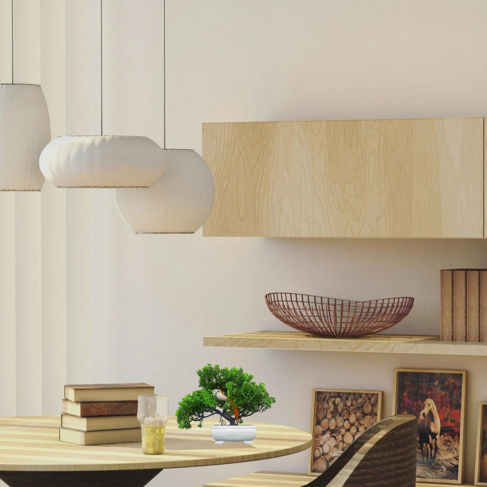 Decor Home Craft 1 Pc Designer Garden Artificial Bonsai Tree with Pot for Room , Living Room , Office, Table Decoration (7.5 inch/ 19.05 cm) Decor Home Craft 1 Pc Designer Garden Artificial Bonsai Tree with Pot for Room , Living Room , Office, Table Decoration (7.5 inch/ 19.05 cm)