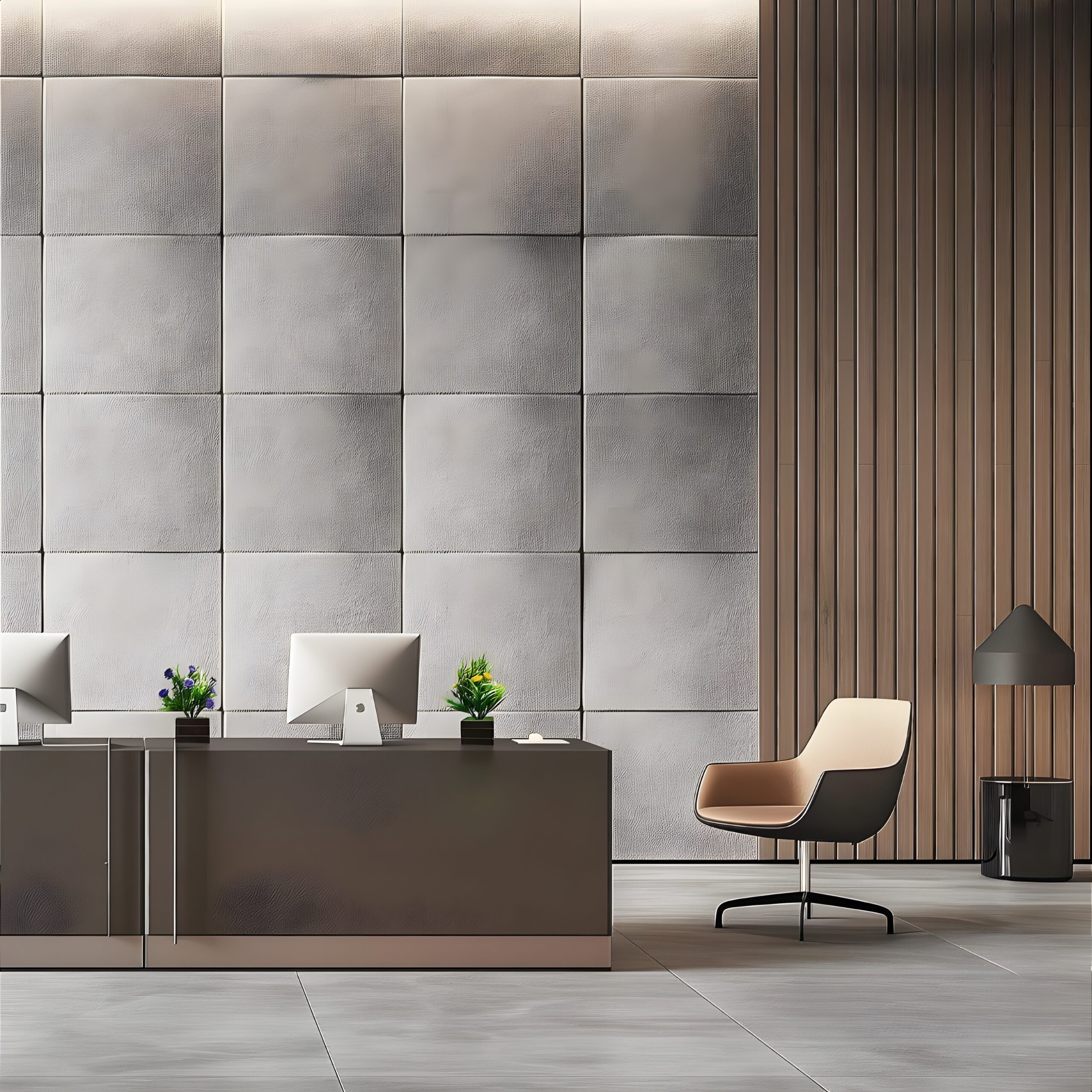 Artificial Flower Plant with Blooms in Wooden Pot – Vivid Faux Greenery for Home, Office, Living Room, or Gift Décor (8 in, 20.32 cm | Yellow | Purple Color) Premium Artificial plant with wooden pot